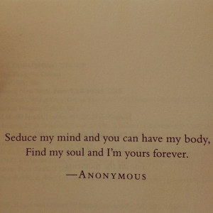 My Soul And I’m Yours Forever: Quote About Find My Soul And Im Yours ...