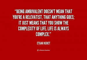 ambivalence quotes
