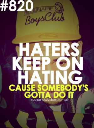 Chris Brown Quotes About Haters