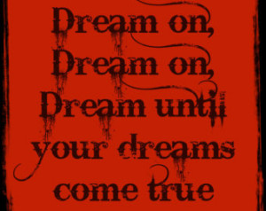 Dream On Aerosmith Lyrics | Digita l Download ...