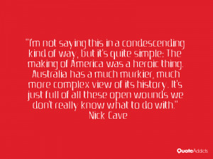 Nick Cave Quotes