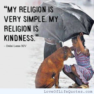 Dalai Lama XIV quote on religion