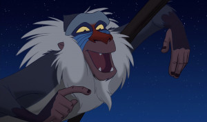 Rafiki in The Lion King 1½ .