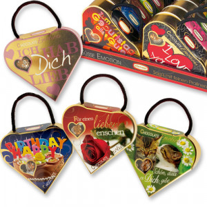 Emotion-heart with sayings, assorted