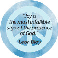 ... god peace quote button joy is most infallible sign presence of god