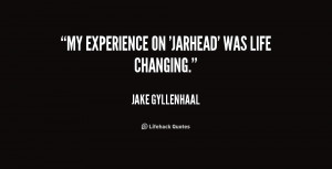 Quote Jake Gyllenhaal...