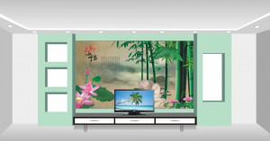 Design Chinese Living Room...