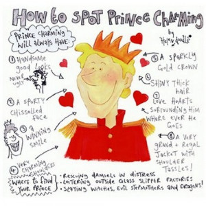 How to Spot Prince Charming Poster by Helen Doodle (12.00 x 12.00)