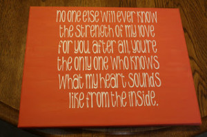 then used some of the fabric from the alphabet wall to create four ...