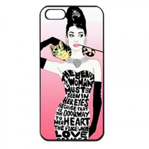 Audrey Hepburn Quotes iphone 5 case