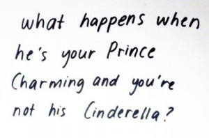 ... , charming, cinderella, girl, girlfriend, love, prince, quote, quotes
