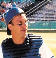 ... drunk you don’t hit him with your pitching hand. –Bull Durham