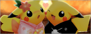 Pikachu love Facebook Cover