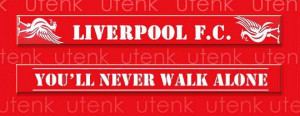 ... Order] Scarf / Syal Liverpool FC - You'll Never Walk Alone [Kloter 2