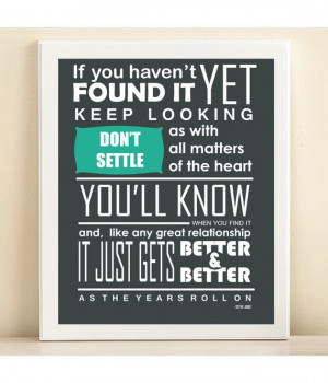 Great Steve Jobs quote