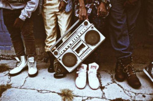 music hip hop retro old school 80s boombox stereo Break Dancing
