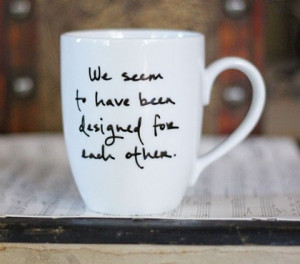 ... mug featuring a quote from Pride and Prejudice from Brookish . ($16