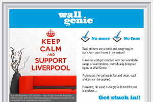 ... And Support Support Liverpool - Wall Sticker Art Decal Vinyl Quote
