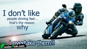 Dont Like People Driving by unknown Picture Quotes