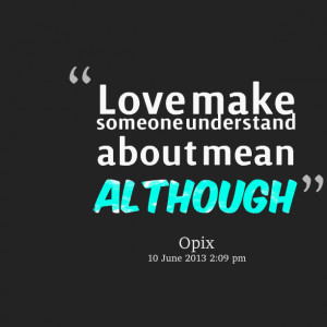 Quotes About Love and Understanding