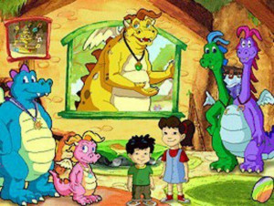 Dragon Tales Ord Cassie Zach and Weezy Quetzel Max and Emmy