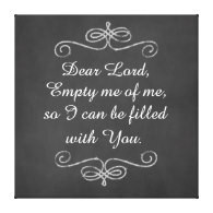 Inspirational Christian Quote Canvas Stretched Canvas Prints