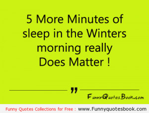 Funny Quotes about Winters