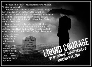Liquid Courage is the second book in the Liquid Regret Series by MJ ...