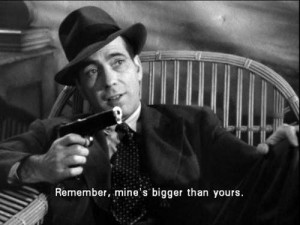 Film Noir Humphrey Bogart.