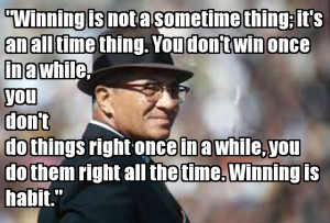 ... quotes from Vince up until gametime. Check them out and share them