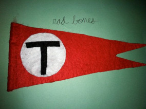 Royal Tenenbaums Flag Pennant- Ok, want to make these for the tables ...