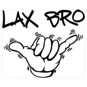 CafePress > Wall Art > Posters > Hang Loose Lax Bro Poster