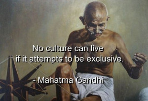 Mahatma gandhi quotes sayings culture wise deep quote