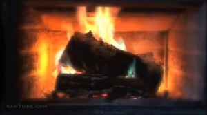 Yule Log with Music ~ Merry Christmas