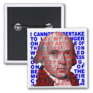 James Madison Quote Button