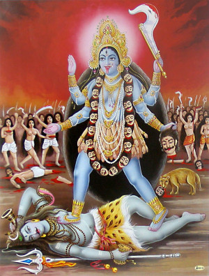 Goddess Kali At The Shamshan picture