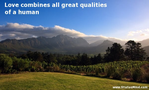 ... great qualities of a human - Honore de Balzac Quotes - StatusMind.com