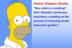 homer simpson quote more homer s quotes homer simpsons quotes wedding ...