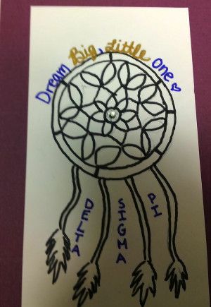 big little quote- Delta Sigma Pi