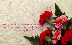 Cute Happy New Year Greeting Love Quotes New Year Wishes Quotes Merry ...