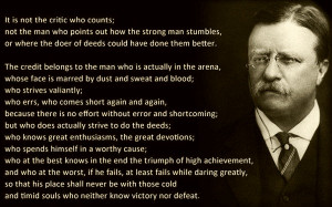 Theodore Roosevelt James Strock Quote
