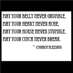 Cowboy Quote (Especially for Rodeo Bob)