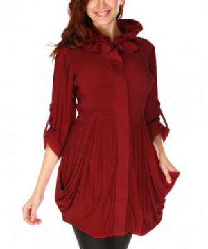 Love this Red Ruffle Tunic by Lindi on #zulily! #zulilyfinds Lindy Red ...