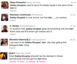 ... It Out! The Ridiculous Discussion Surrounding Gabby Douglas’ Hair