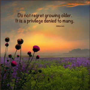 Quote of the Day - Do Not Regret