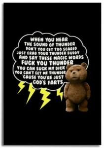 Ted Thunder Song Magnet
