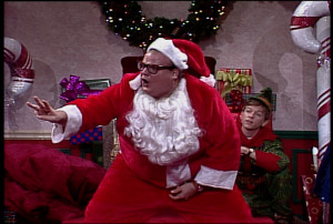Chris Farley Santa SNL Skit