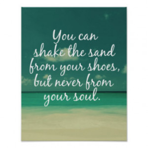 Beach Quotes Posters & Prints