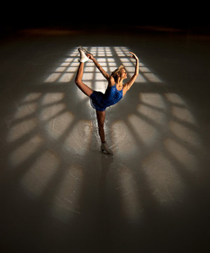 Figure Skating in Window Light – by Robert Seale