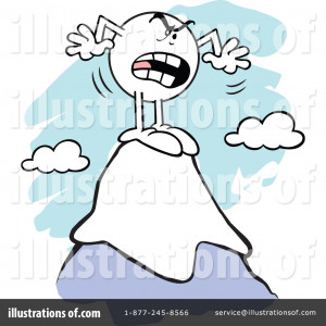 Royalty-Free (RF) Moody Character Clipart Illustration by Johnny Sajem ...